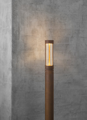 Lampa ogrodowa HELIX Nordlux GU10 8W Korten Brązowy