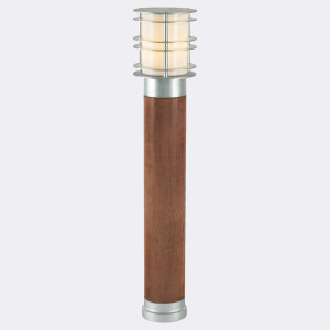 Słupek oświetleniowy STOCKHOLM 1429 drewno galwanizowany 85cm 8,5W 3000K - NORLYS