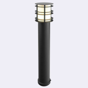Słupek Oświetleniowy STOCKHOLM 1464BL Czarny 85cm E27 - NORLYS