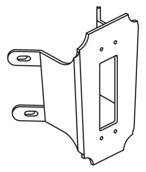 Corner Bracket 150 White