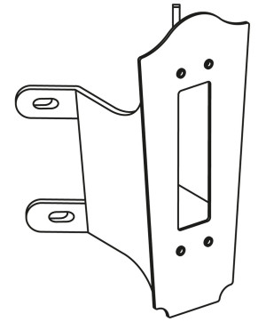 Corner Bracket 152 White