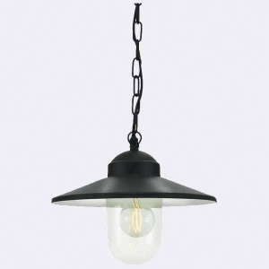 Plafon Zewnętrzny KARLSTAD 230 A Czarny RAL-9005 - NORLYS