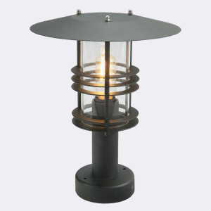 Słupek Oświetleniowy STOCHOLM 284B Czarny RAL-9005 34,5cm E27 - NORLYS