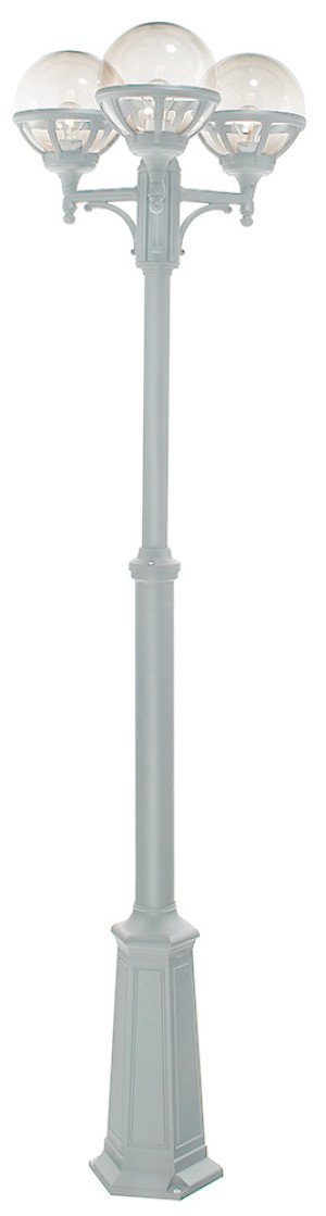 Latarnia Ogrodowa/Parkowa BOLOGNA 364W Biała E27 LED 3x9W