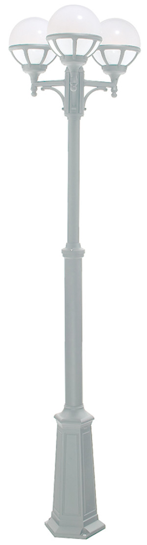 Latarnia Ogrodowa/Parkowa BOLOGNA 365W Biała E27 LED 3x9W