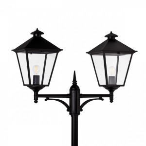 Latarnia ogrodowa / parkowa IP54 LONDON BIG 492BL 2xE27 czarna - premium NORLYS