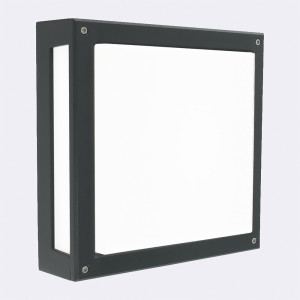 Kinkiet / plafon zewnętrzny NORDLAND 5047GR 16W 4000K Grafitowy RAL-7016 - NORLYS