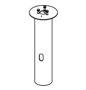 Metalowa podstawa do gruntu 6133 39cm - NORLYS