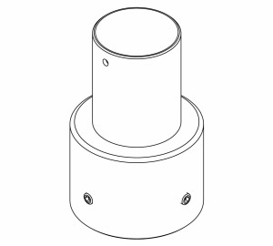 Adapter 7665 Graphite O60/O76 For 3005 And NICE