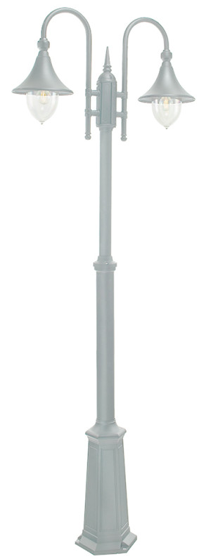 Latarnia parkowa / ogrodowa FIRENZE 820WH biała 2 x E27 - NORLYS