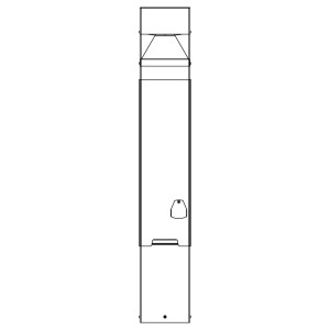 ARVIKA 899 Black/Copper E27 Led 9W Energy Distributor ~230V