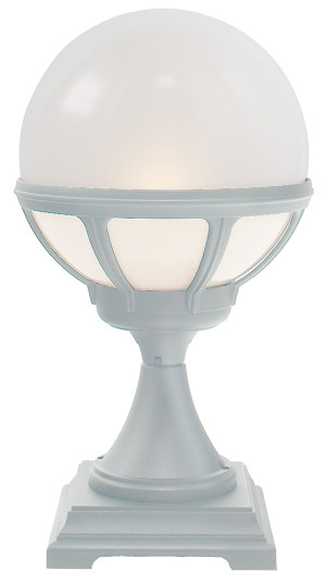 Lampa Ogrodowa Kula BOLOGNA 313W Biały E27 LED 9W