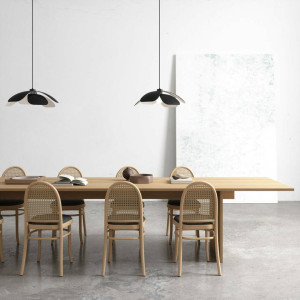 Lampa wisząca Maple DFTP E27 40W Metal Czarny