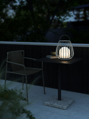 Lampa na baterie Jim Nordlux LED Metal Szary