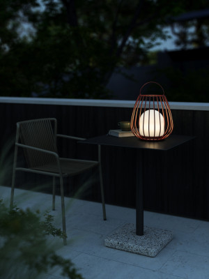 Lampa na baterie Jim Nordlux LED Metal Czerwony