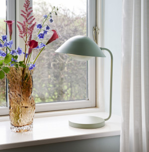 Lampa stołowa FREYA Nordlux E14 40W Metal Zakurzona zieleń