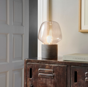 Lampa stołowa CHRISTINA Nordlux E27 25W Beton Antracyt