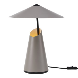 Lampa stołowa TAIDO DFTP E27 25W Metal Brązowy
