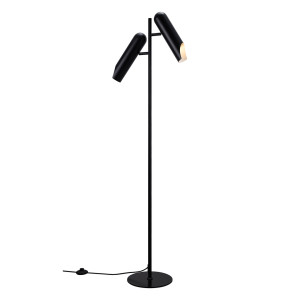 Lampa podłogowa ROCHELLE DFTP GU10 2x8W Metal Czarny