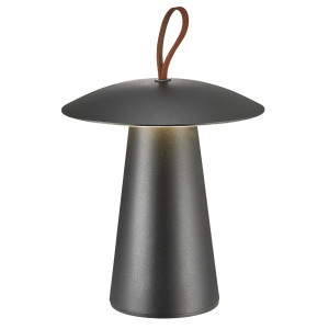 Lampa na baterie ARA Nordlux LED Aluminium Czarny