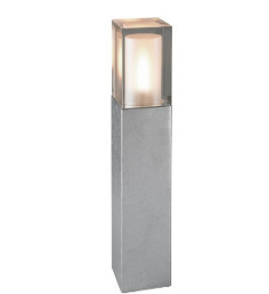 Słupek oświetleniowy ARENDAL Mini 1566GA galwanizowany 37cm 4W 3000K - NORLYS