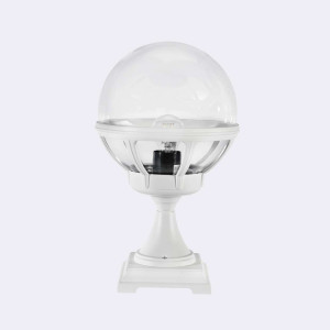 Lampa Ogrodowa Kula BOLOGNA 312W E27 Biała RAL-9003 - NORLYS