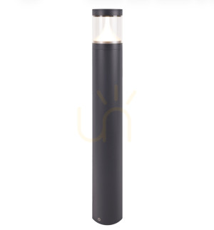 Słupek oświetleniowy EGERSUND 5014GR 108cm grafitowy - NORLYS