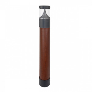 Słupek Oświetleniowy EGERSUND Wood 2316 Aluminium RAL-9006 - NORLYS