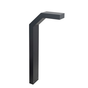 Słupek Oświetleniowy TRYSIL 1100 Aluminium RAL-9006 - NORLYS