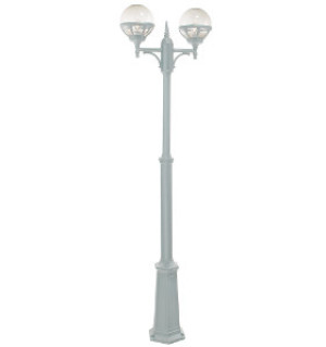 Latarnia Ogrodowa/Parkowa BOLOGNA 362W E27 Biała RAL-9003 - NORLYS