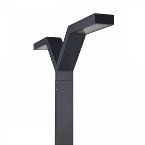 Latarnia Ogrodowa/Parkowa TRYSIL 1046AL Aluminium RAL-9006 - - NORLYS