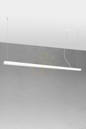 Lampa wisząca PINNE 200 biała 4000K - THORO