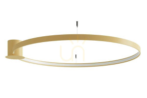 Plafon RIO 110 złoty LED 3000K - THORO