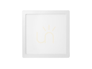 Panel led natynkowy plafon sufitowy kwadrat lampa 18w biała zimna