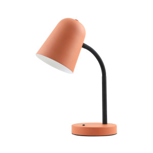 Pomarańczowa Lampka na biurko Prato E27