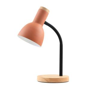 Pomarańczowa Lampka na biurko Senza E27