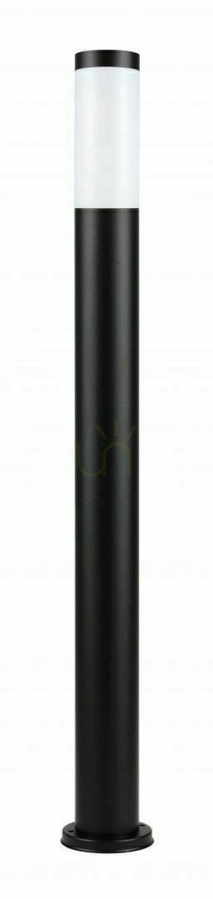Słupek oświetleniowy SU-MA Inox Black 110 cm czarny ST022-1100 BL