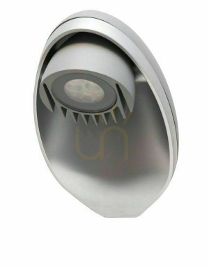 Kinkiet zewnętrzny SU-MA EGGO LED ciemny popiel IP54 3-punktowy 6160