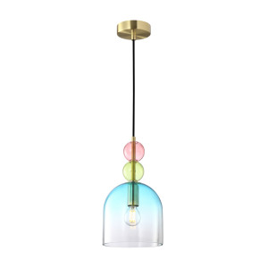 Piaskowa Lampa Wisząca Manso E14