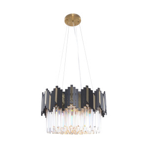 Lampa wisząca Zuma Line ROTTA 2200018M CZARNO-ZŁOTA