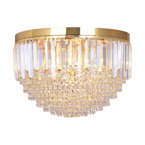 Lampa sufitowa Zuma Line CHARLOTTE FC19003/7 ZŁOTA