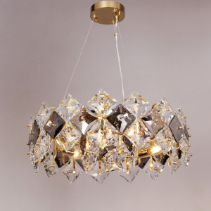 Lampa wisząca Zuma Line TIARA 9864-500 ZŁOTA