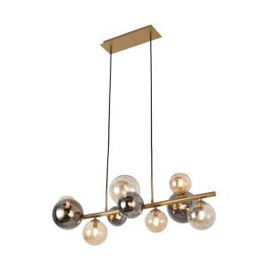 Lampa wisząca Zuma Line EGN MD5918-10- VILLA ZŁOTA (MD5918-10-EGN)