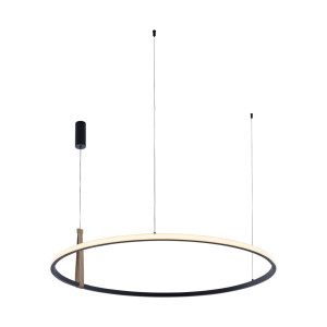 Lampa wisząca Zuma Line CLAUD 22808 CZARNA