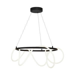Lampa wisząca Zuma Line BALBO 20006PL-BK CZARNA