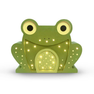 Lampa do pokoju dziecięcego Żaba - ręcznie robiona