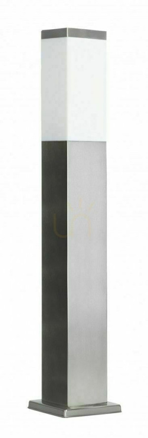 Słupek oświetleniowy SU-MA Inox kwadratowy 65 cm srebrny SS802-650