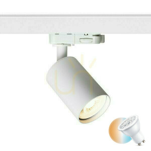 Reflektor Dude Do 3 Faz. Szyny Biała 230 V Led Gu10 9 W