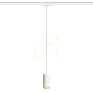 Lampa Wisząca Belenos Do 3 Faz. Szyny Biała 230 V Led Gu10 9 W