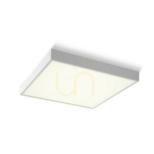 Plafon Structural Led 55x55 Natynkowa Biała 230 V 48 W 3000 K